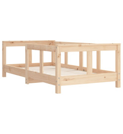 Cadre de lit pour enfant 70x140 cm bois de pin massif