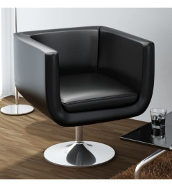 Chaise de bar Noir Similicuir