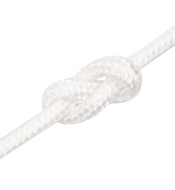 Corde de bateau Blanc complet 8 mm 100 m Polypropylène