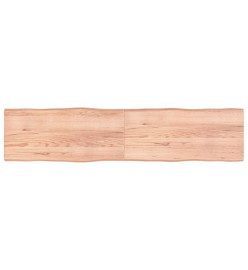 Dessus de table bois chêne massif traité bordure assortie