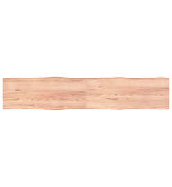 Dessus de table bois chêne massif traité bordure assortie