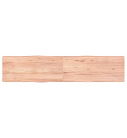 Dessus de table bois chêne massif traité bordure assortie