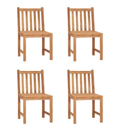 Ensemble de salle à manger de jardin 5 pcs Bois de teck solide