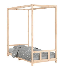 Cadre de lit pour enfant 90x190 cm Bois de pin massif