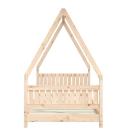 Cadre de lit pour enfants 90x200 cm bois de pin massif