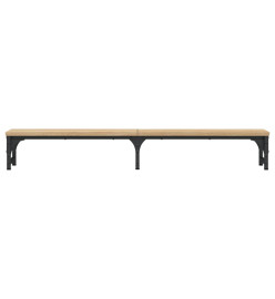 Support de moniteur chêne sonoma 105x23x15,5 cm bois ingénierie