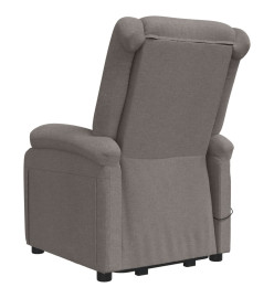 Fauteuil de massage Taupe Tissu