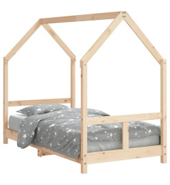 Cadre de lit pour enfant 80x160 cm bois de pin massif