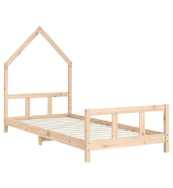 Cadre de lit pour enfant 90x190 cm Bois de pin massif