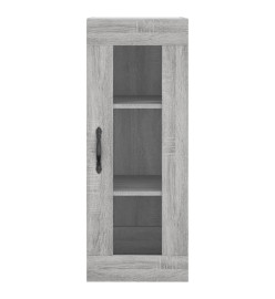 Armoire murale sonoma gris 34,5x34x90 cm