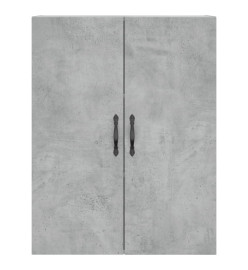 Armoire murale gris béton 69,5x34x90 cm bois d'ingénierie