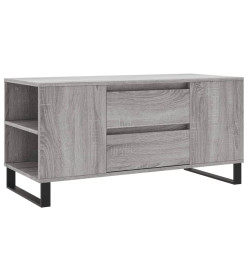 Table basse sonoma gris 102x44,5x50 cm bois d'ingénierie