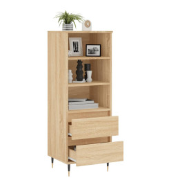 Buffet haut Chêne sonoma 40x36x110 cm Bois d'ingénierie