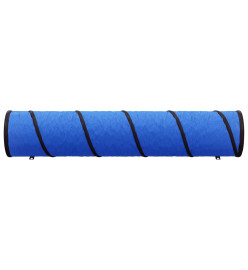 Tunnel pour chien bleu Ø 40x200 cm polyester