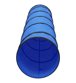 Tunnel pour chien bleu Ø 40x200 cm polyester