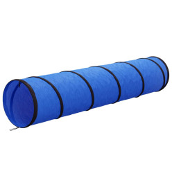 Tunnel pour chien bleu Ø 40x200 cm polyester