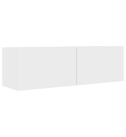 Meubles TV 4 pcs Blanc 100x30x30 cm Aggloméré