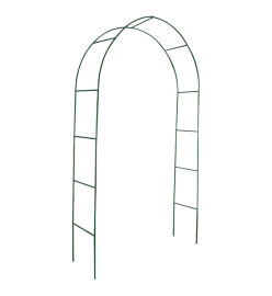 Arche de jardin 2 pcs pour plantes grimpantes