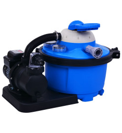 Pompe de filtration à sable avec minuterie 450 W 25 L