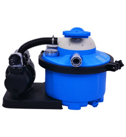 Pompe de filtration à sable avec minuterie 450 W 25 L