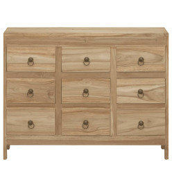 Commode 80x30x55 cm Bois massif de teck