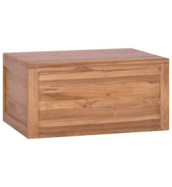Armoire murale de salle de bain 60x45x30 cm Bois de teck massif