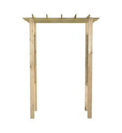 Arche pour rosiers 150 x 60 x 204 cm Bois imprégné