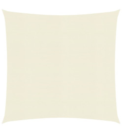 Voile d'ombrage 160 g/m² Crème 5x5 m PEHD