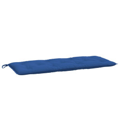 Coussins de banc de jardin 2 pcs bleu 120x50x7 cm tissu Oxford