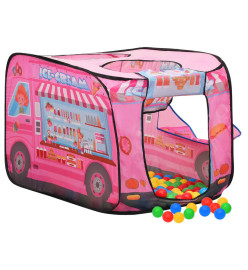 Tente de jeu pour enfants Rose 70x112x70 cm