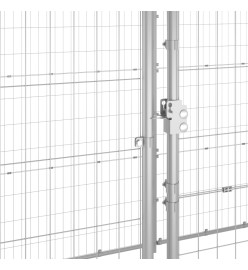 Chenil extérieur Acier galvanisé 26,62 m²