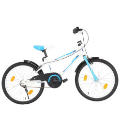 Vélo pour enfants 20 pouces Bleu et blanc