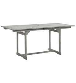 Ensemble de salle à manger de jardin 5 pcs Bois d'acacia solide