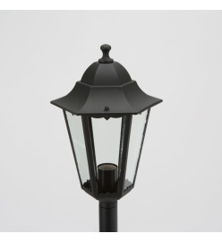 Smartwares Lampadaire de jardin 60 W Noir 175 cm CLAS5000.035