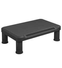 Support de moniteur Noir 38x24x10,5 cm