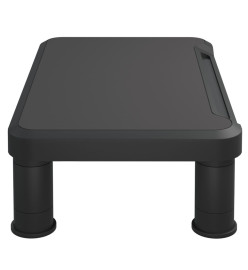 Support de moniteur Noir 38x24x10,5 cm