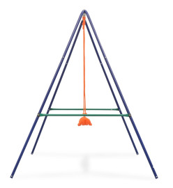 Balançoire simple 2-en-1 et balançoire pour tout-petits Orange