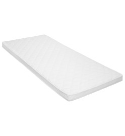 Sur-matelas 80 x 200 cm Mousse froide Profil d'œuf 6 cm