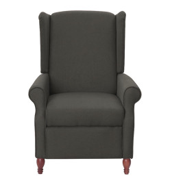 Fauteuil Gris foncé Tissu