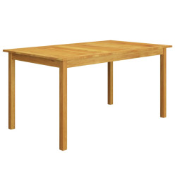 Ensemble de salle à manger de jardin 5 pcs Marron
