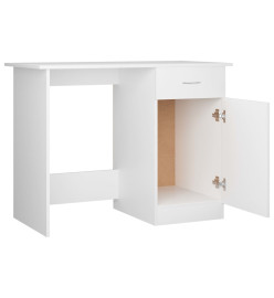 Bureau Blanc 100x50x76 cm Bois d'ingénierie