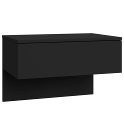 Table de chevet murale Noir
