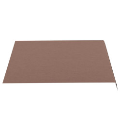 Tissu de remplacement pour auvent Marron 3x2,5 m