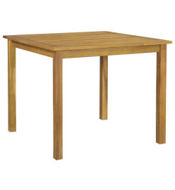 Ensemble de salle à manger de jardin 5 pcs Noir