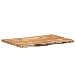 Dessus de table Bois d'acacia massif 100x(50-60)x3,8 cm