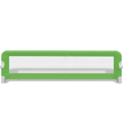 Barrière de lit pour enfants 150x42 cm Vert