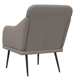 Fauteuil Taupe 63x76x80 cm Tissu