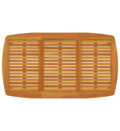 Ensemble de salle à manger de jardin 7 pcs Bois d'acacia solide