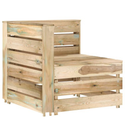 Salon de jardin 5 pcs Bois de pin imprégné de vert
