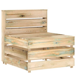 Salon de jardin 5 pcs Bois de pin imprégné de vert